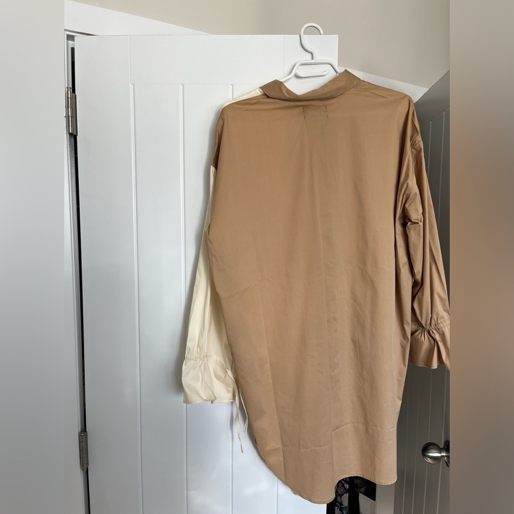 Pieces oversize button down XS NWT - Picture 3 of 6